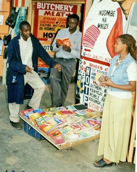 Boniface Mwangi a hawker