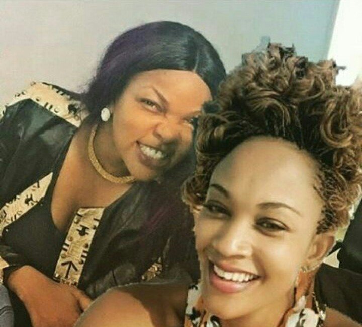 Wema Sepetu hanging with Zari