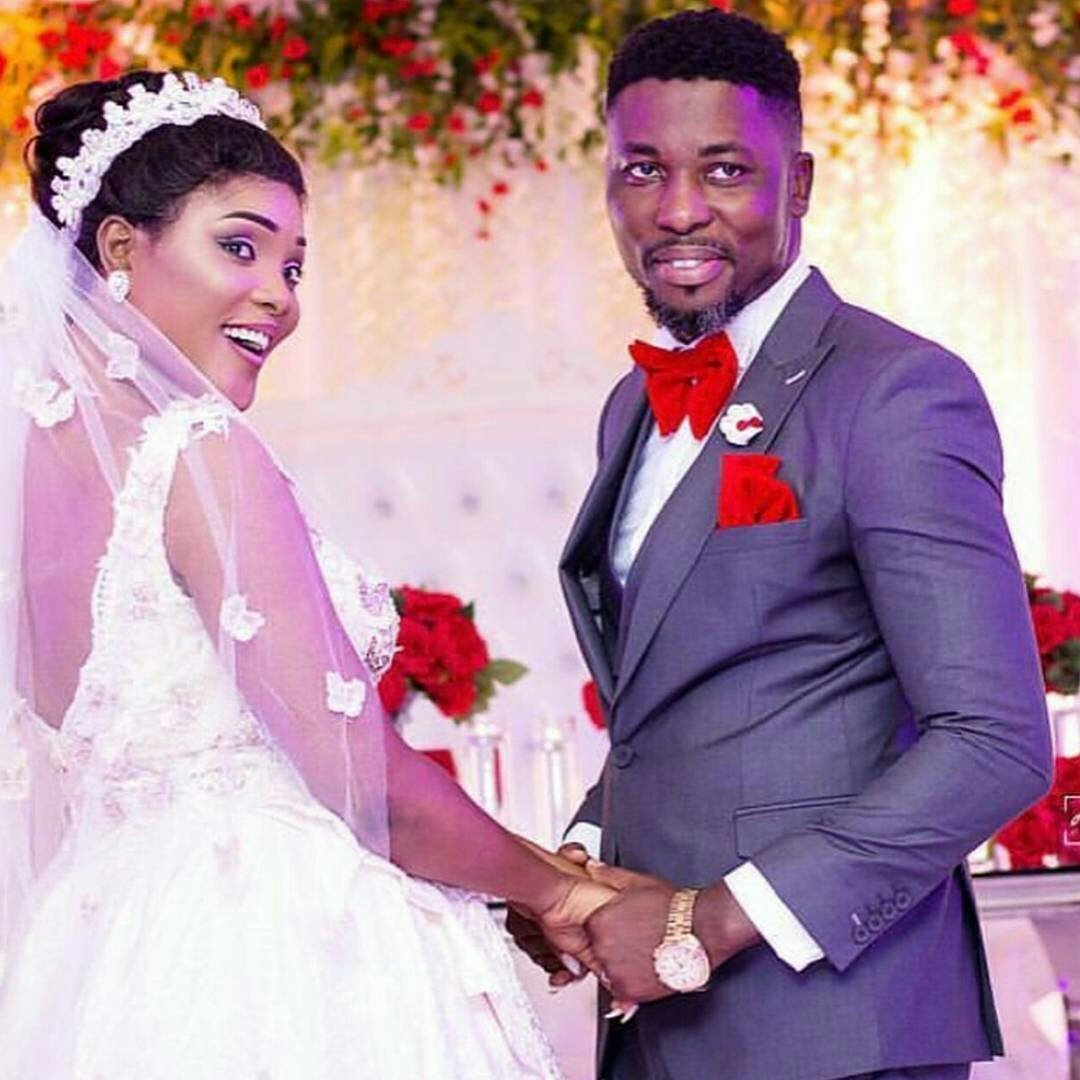 A Plus And Akosua Vee Finally Tie The Knot(Photos)