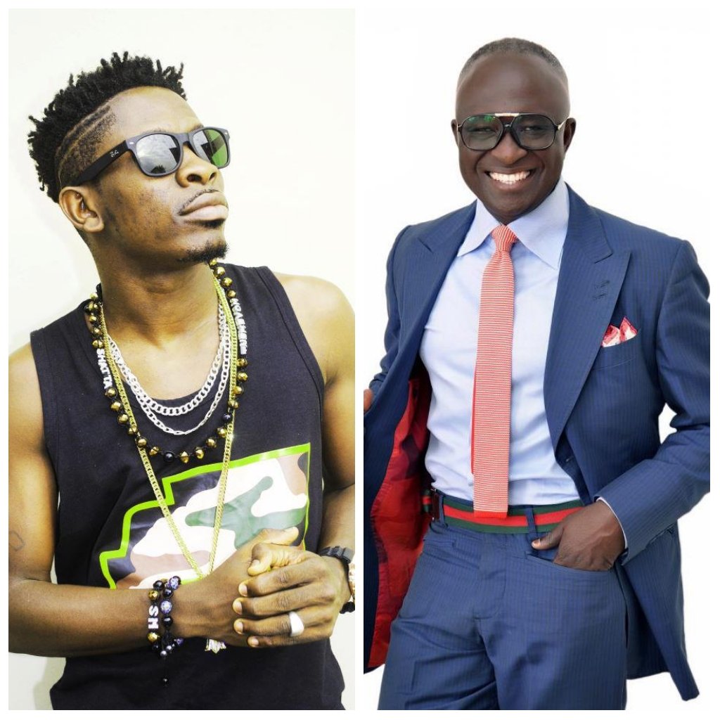 KKD Gifts Shatta Wale A ‘Jaguar Walking Stick’