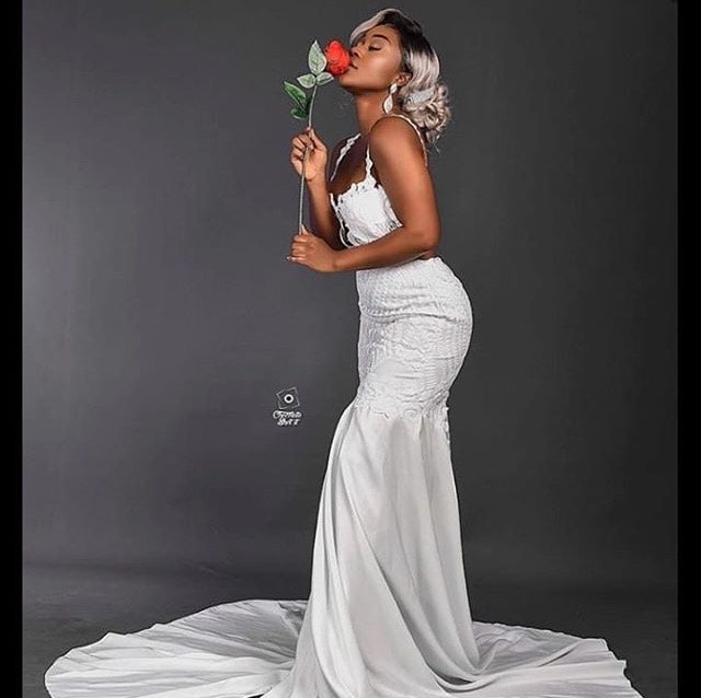 Efia Odo In A Bridal Look