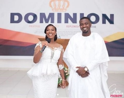 John Dumelo And Wife In Church For The First Time As Couple