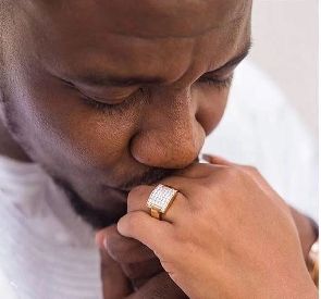 The Price Of The Wedding Ring John Dumelo Gave His Wife Is Estimated To Cost Between GHC10K-GHC15K