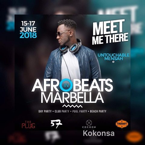 DJ Mensah To Rock Afrobeats Event In Marbella