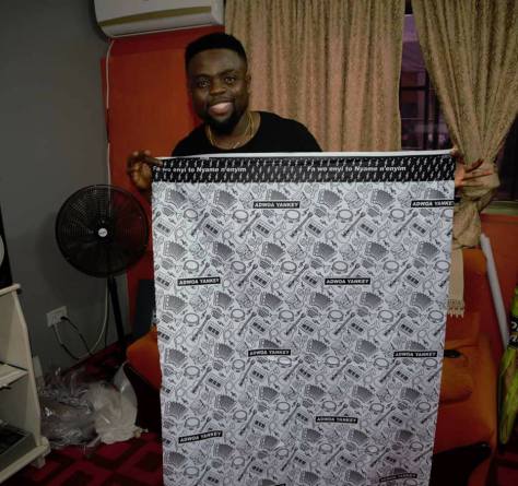 ‘Adwoa Yankey’, Official Funeral Cloth For The Late Highlife Legend CK Mann Unveiled(PHOTO)