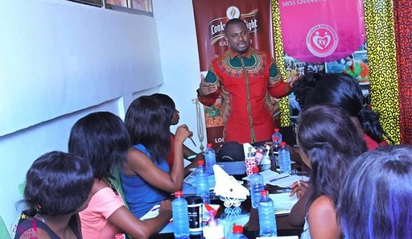 Abeiku Santana Mentors Miss Ghana 2018 Finalists(PHOTO)