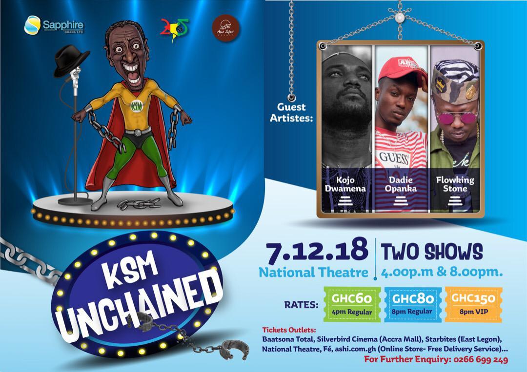 “KSM UNCHAINED” Slated For December 7