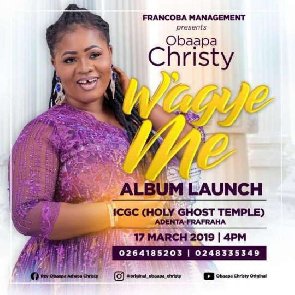 Obaapa Christy To Launch 11th Album In March