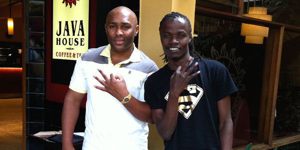 Juliani with Antony Fawlkner