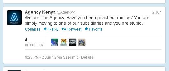 AgencyK Tweet