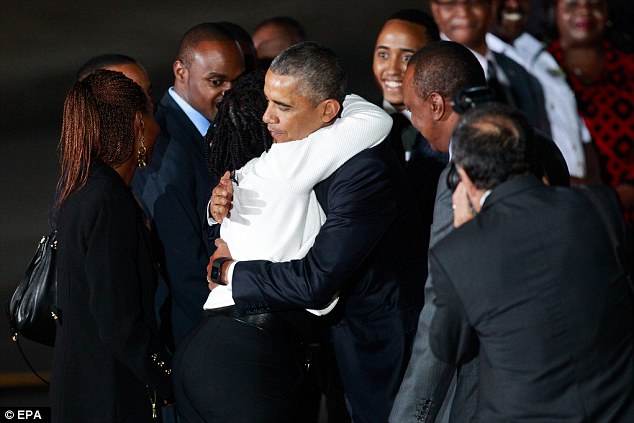 Obama and auma