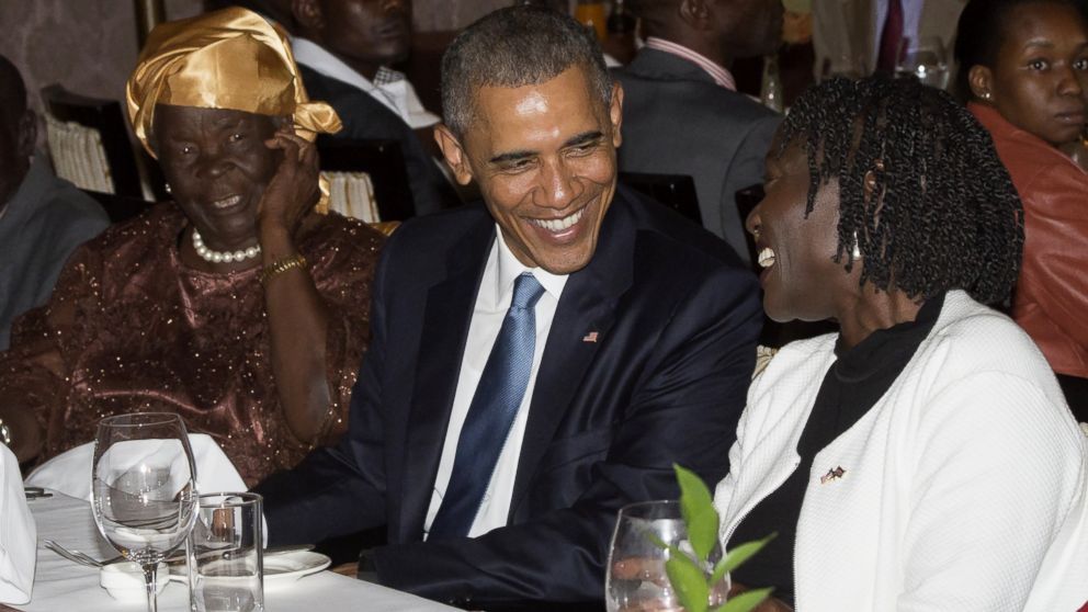 Obama and granny