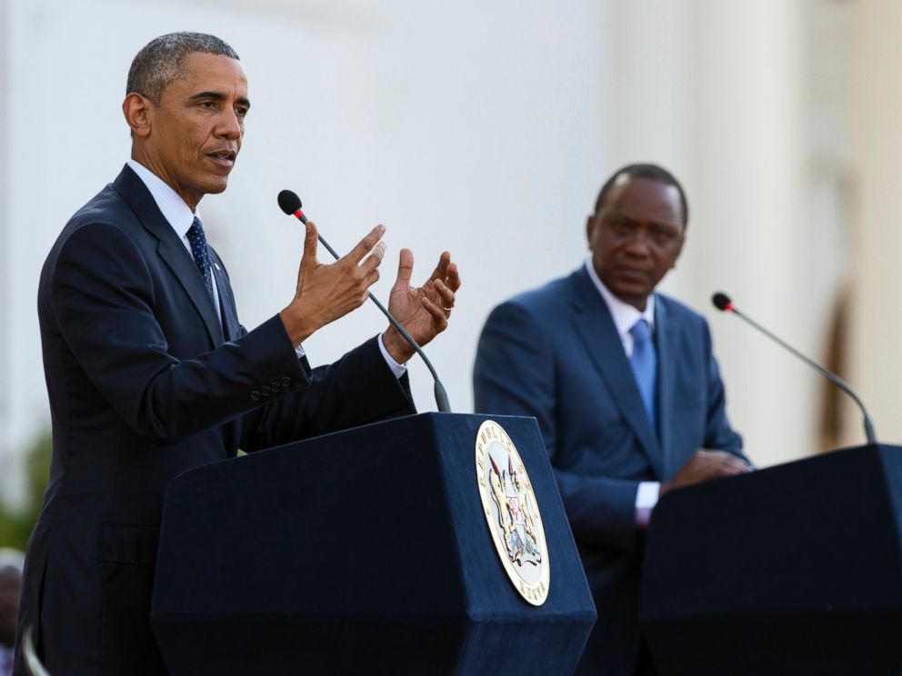 obama and kenyatta