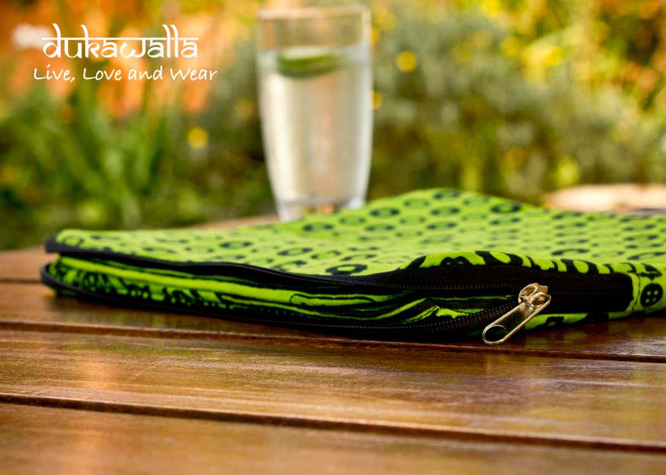 Kitenge Print Laptop Case