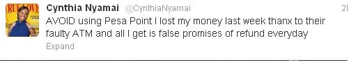 cynthia tweet