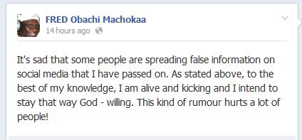 Fred Obachi Machoka