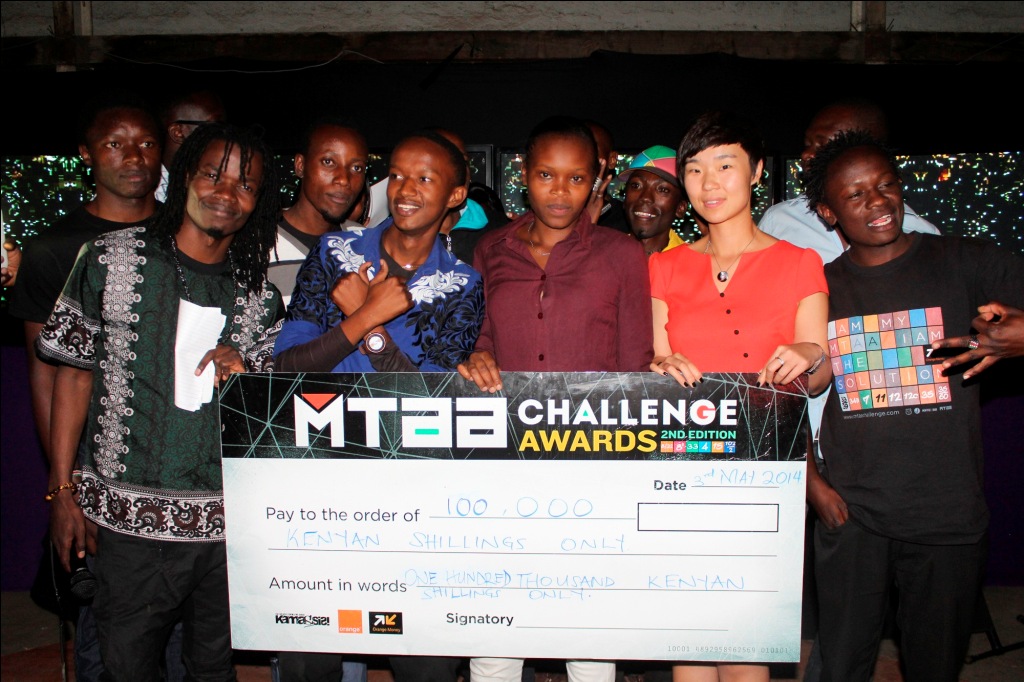 Juliani Mtaa Challenge winners