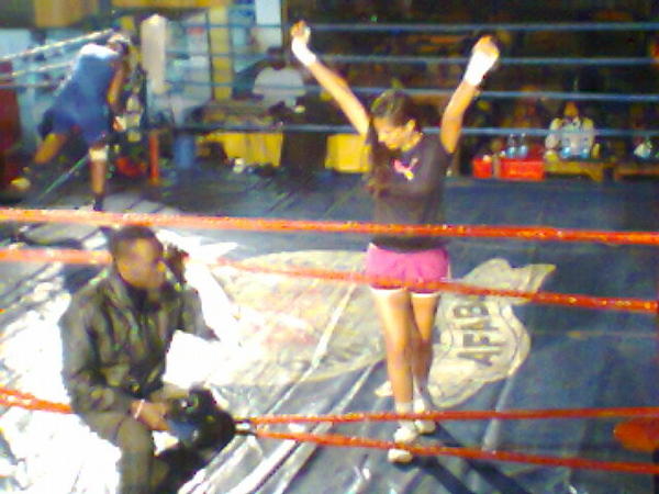 pinky boxing match