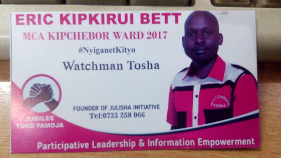 Meet the watchman and high school cook who have won Jubilee tickets to vie for MCA seats in Kericho County (Photos)