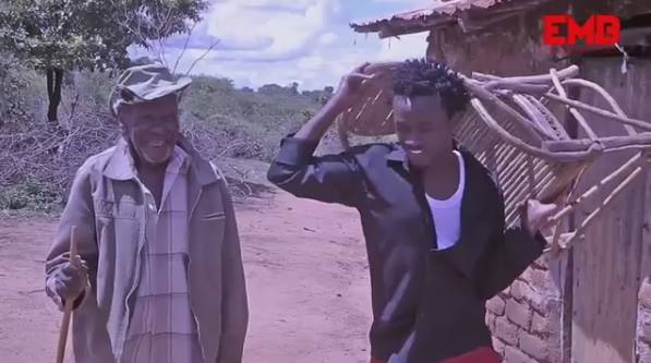 “I left the City to trace my roots” Bahati meets his centenarian grandfather after years (Photos)