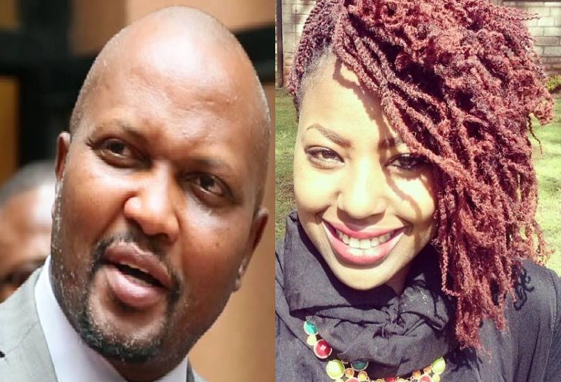 Miss Kenya 2015 Charity Mwangi opens up about her relationship with Moses Kuria