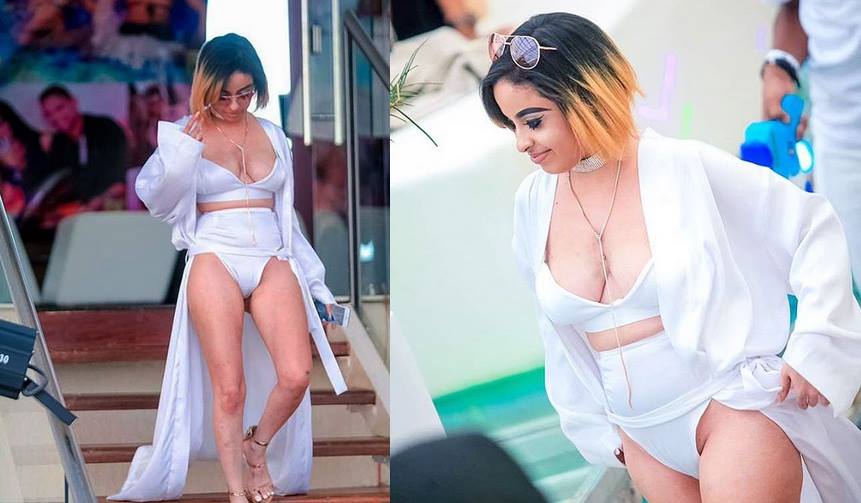Former nairobi Diaries cast member Aliiptisam parties with Bobby Valentino
