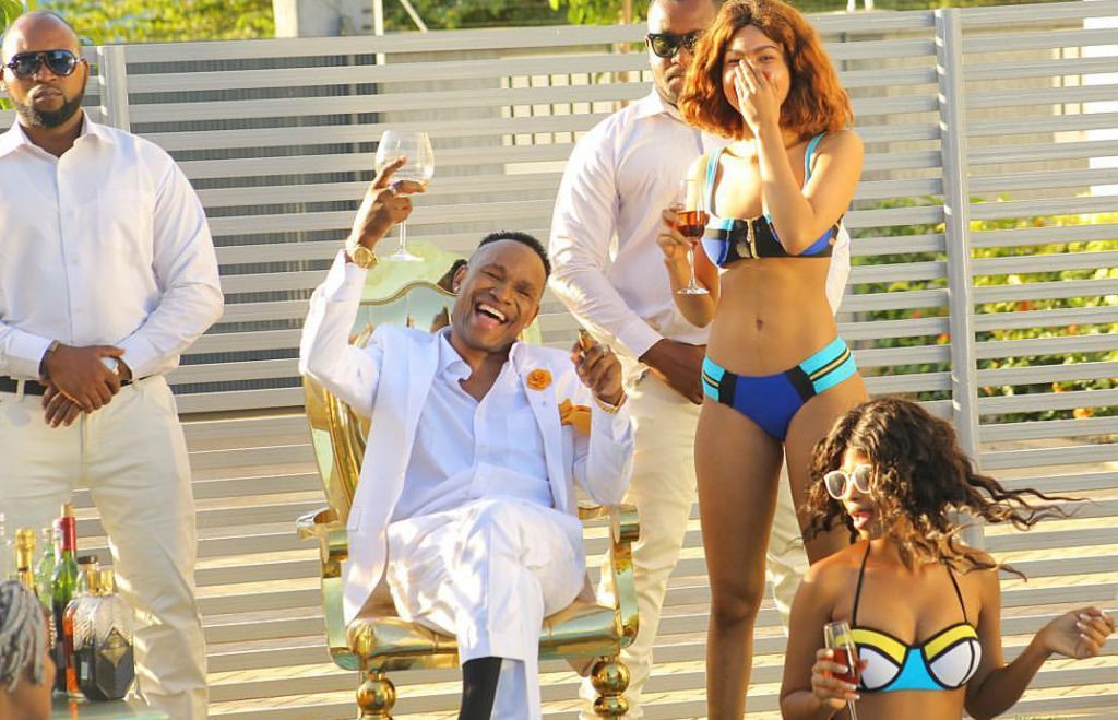 Mr Nice and popular gospel singer Bahati hit the studio, what could they be planning?