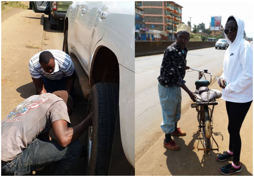 “If my life ended my family would be third to touch my body”Akothee left shaken by accident in Kinoo