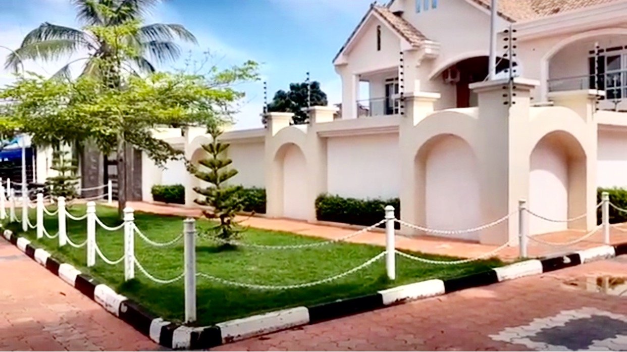 Diamond Platnumz shows off the new multi million Wasafi records office complex