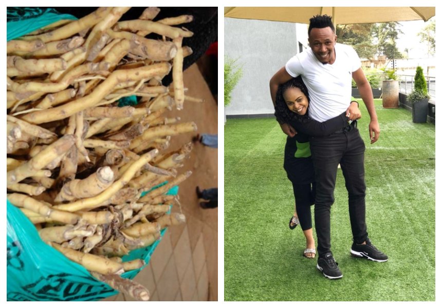 Mo fire! Photos of DJ Mo chewing natural Viagra send the internet into a frenzy