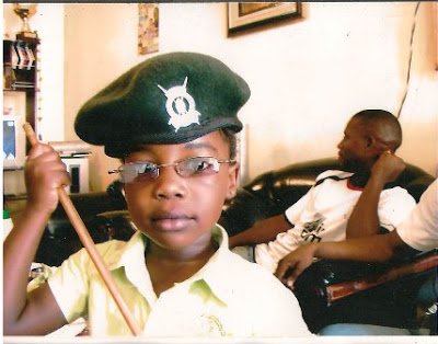 Baby Wonder Glory when she was a few years old