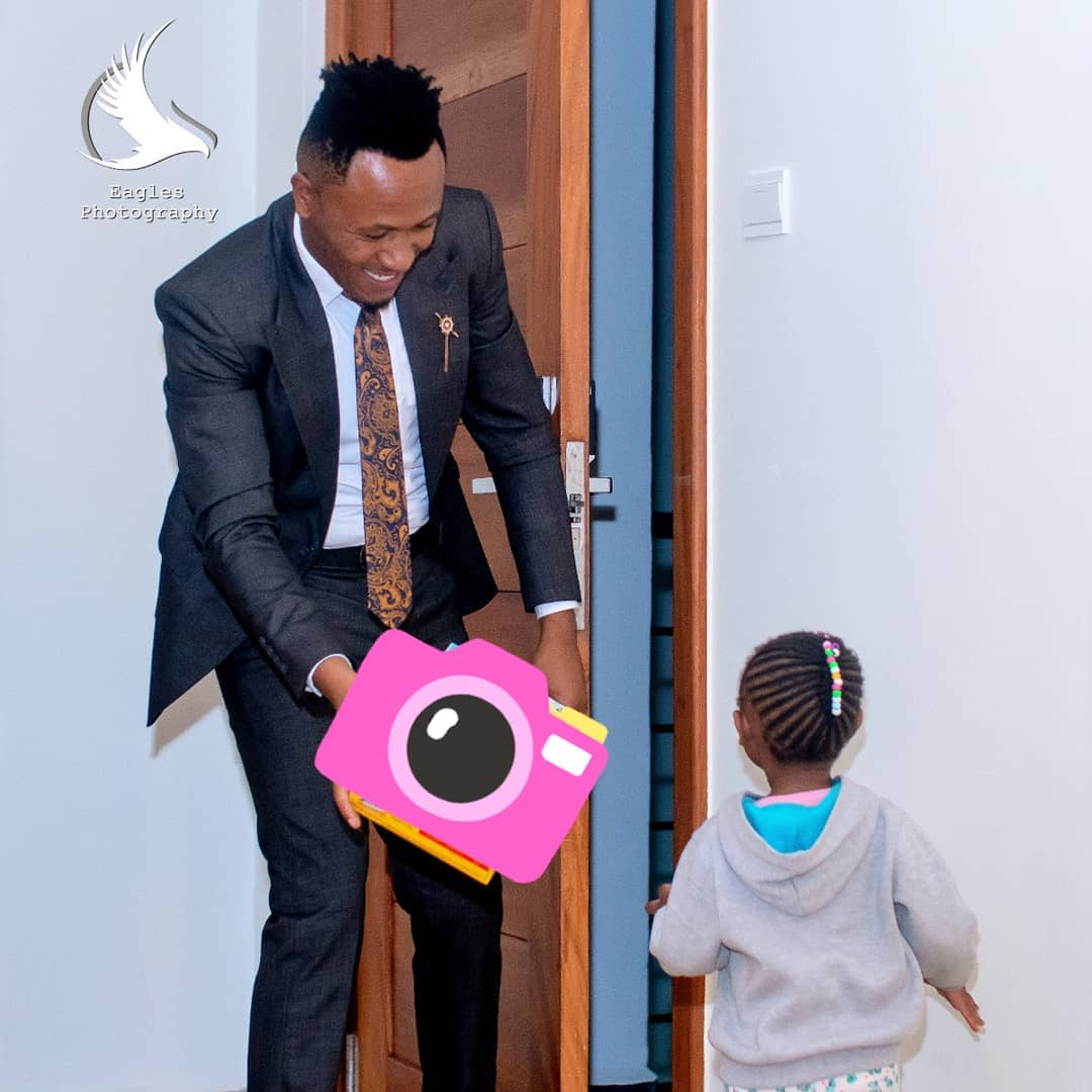DJ Mo and his daughter Ladasha Belle