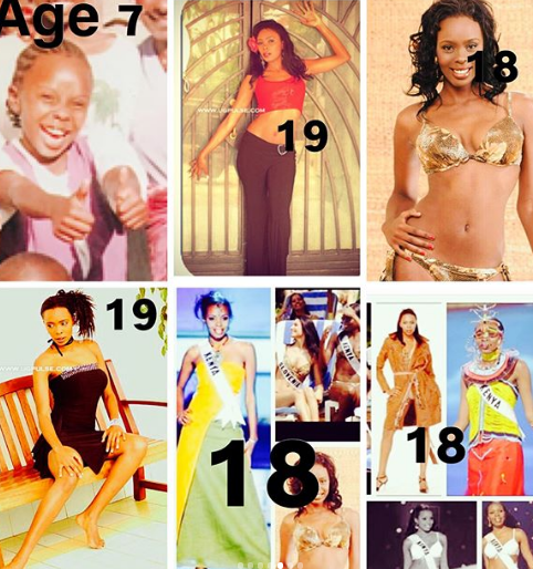 Former Miss Universe Kenya,31, forced to share photos by age to prove she didn’t bleach 