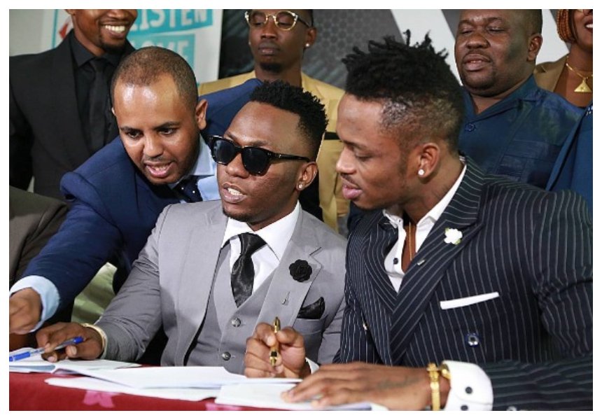 “Sielewi Mavoko analalamika nini na pesa yetu haijarudi” Diamond’s manager claims Mavoko left before WCB got its money back