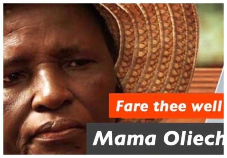 Ok what’s not happening! Burial date for Mama Oliech changed again! 