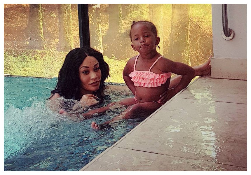 Zari Hassan and her daughter Tiffah