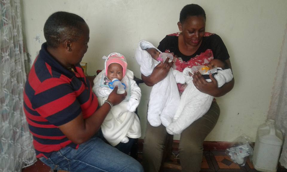 Good Samaritans help feed Mary Wanjiku's babies