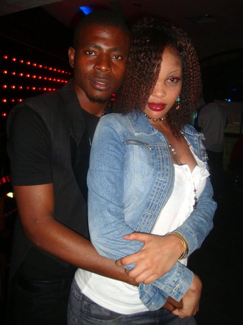 Chaz Baba and Wema Sepetu while they were still dating
