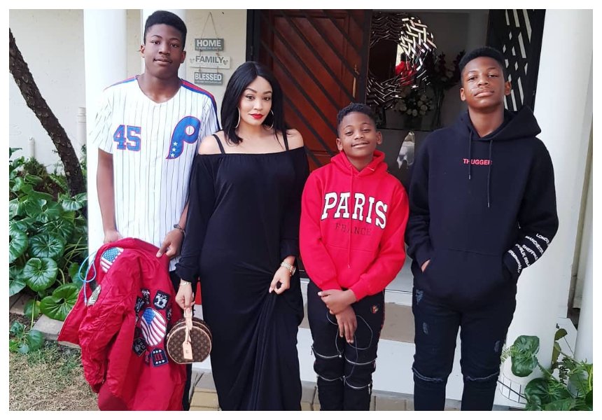“Pinto is shy, Raphael has all my passwords” Zari describes her 3 boys’ characters, says she’s raising the best husbands for girls