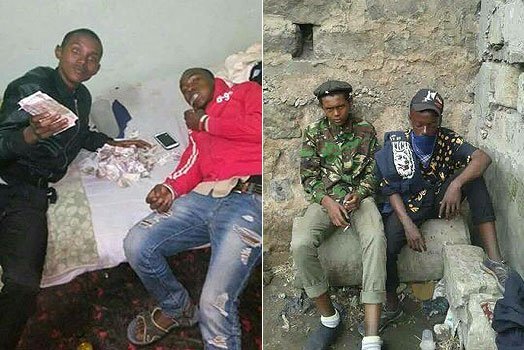 Two of the gangsters shot dead in Eastleigh on March 31st 2017