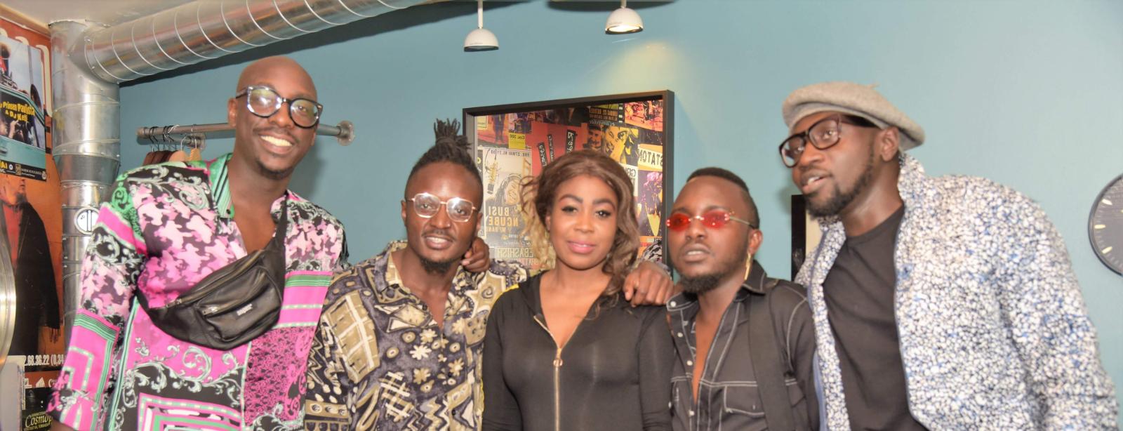 Donnah Obera with Sauti Sol