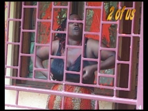 Stella Nyanzi when she was stripping naked to protest eviction from her office at Makerere University