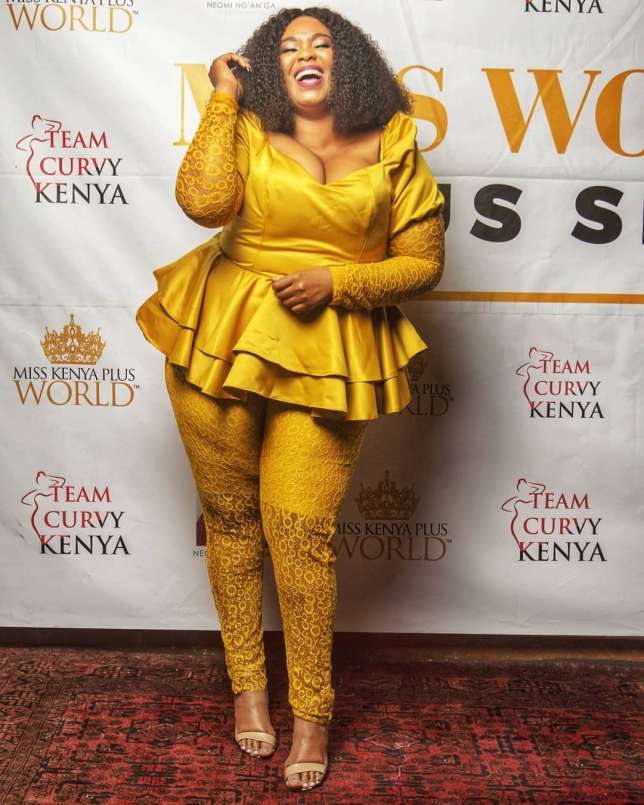 Neomi Ng’ang’a lands lucrative job from Miss Plus World Kenya