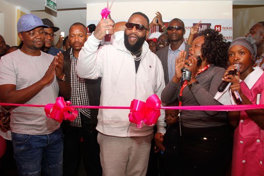 American rapper Rick Ross opens chemotherapy wards at Texas Cancer Center