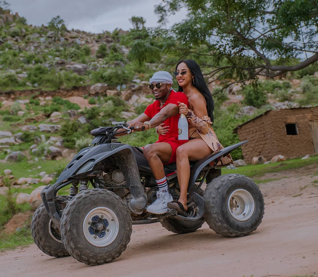 “I will never cheat on you!” Diamond Platnumz pours out his heart to Tanasha Donna