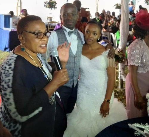 Senior State House employee shamed for asking money from Kenyans to wed lover finally ties the knot(photos) 