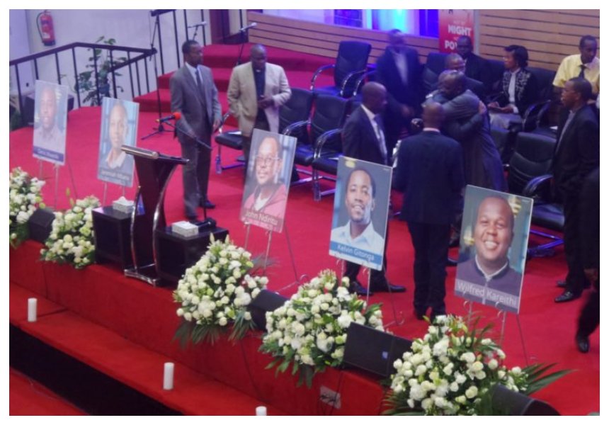 “The terrorists spoke to them briefly, introduced themselves as Al Shabaab and shot them” Detailed account of how 5 brave men died saving one woman