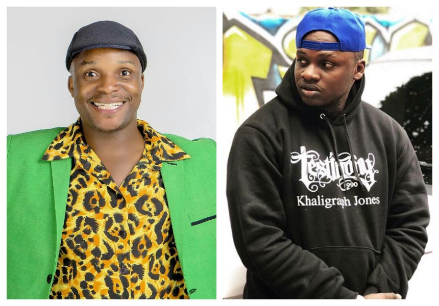“If you are still depending on Radio and TV to make you big then you’re nothing” Jalang’o fires at Khaligraph Jones 