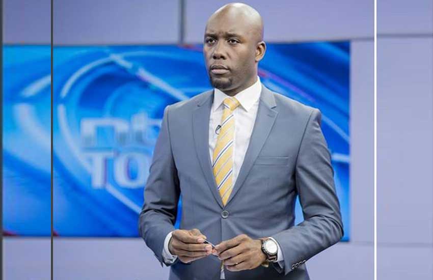 Rare photo of Dennis Okari proposing to his sweetheart Naomi Joy at Eka Hotel in Nairobi