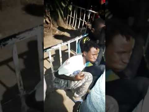 Video: Beloved singer SWAT beaten like a burukenge for allegedly trying to rob an apartment in Umoja